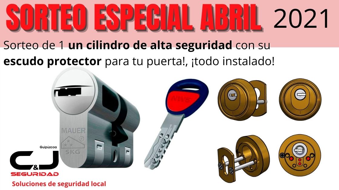 sorteo bombillo mas escudo cj seguridad guipuzcoa zarautz