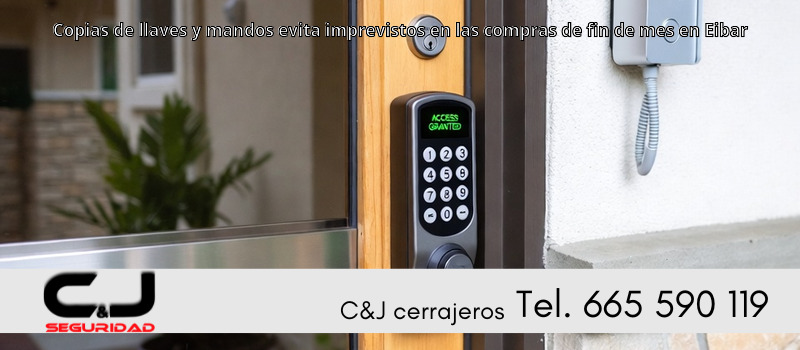 Copias de llaves y mandos evita imprevistos en las compras de fin de mes en Eibar