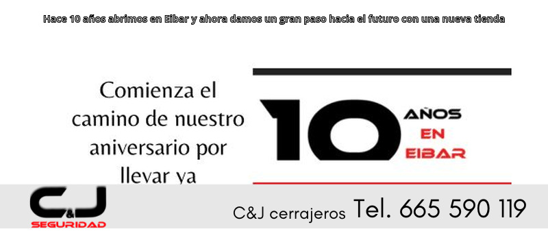 Hace 10 años abrimos en Eibar y ahora damos un gran paso hacia el futuro con una nueva tienda